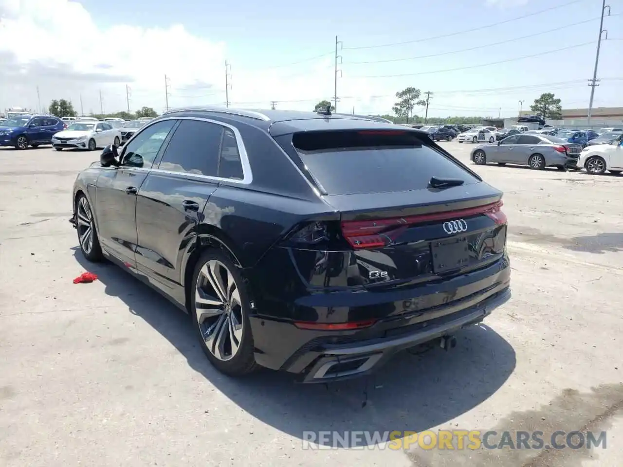 3 Photograph of a damaged car WA1FVAF13MD035187 AUDI Q8 2021