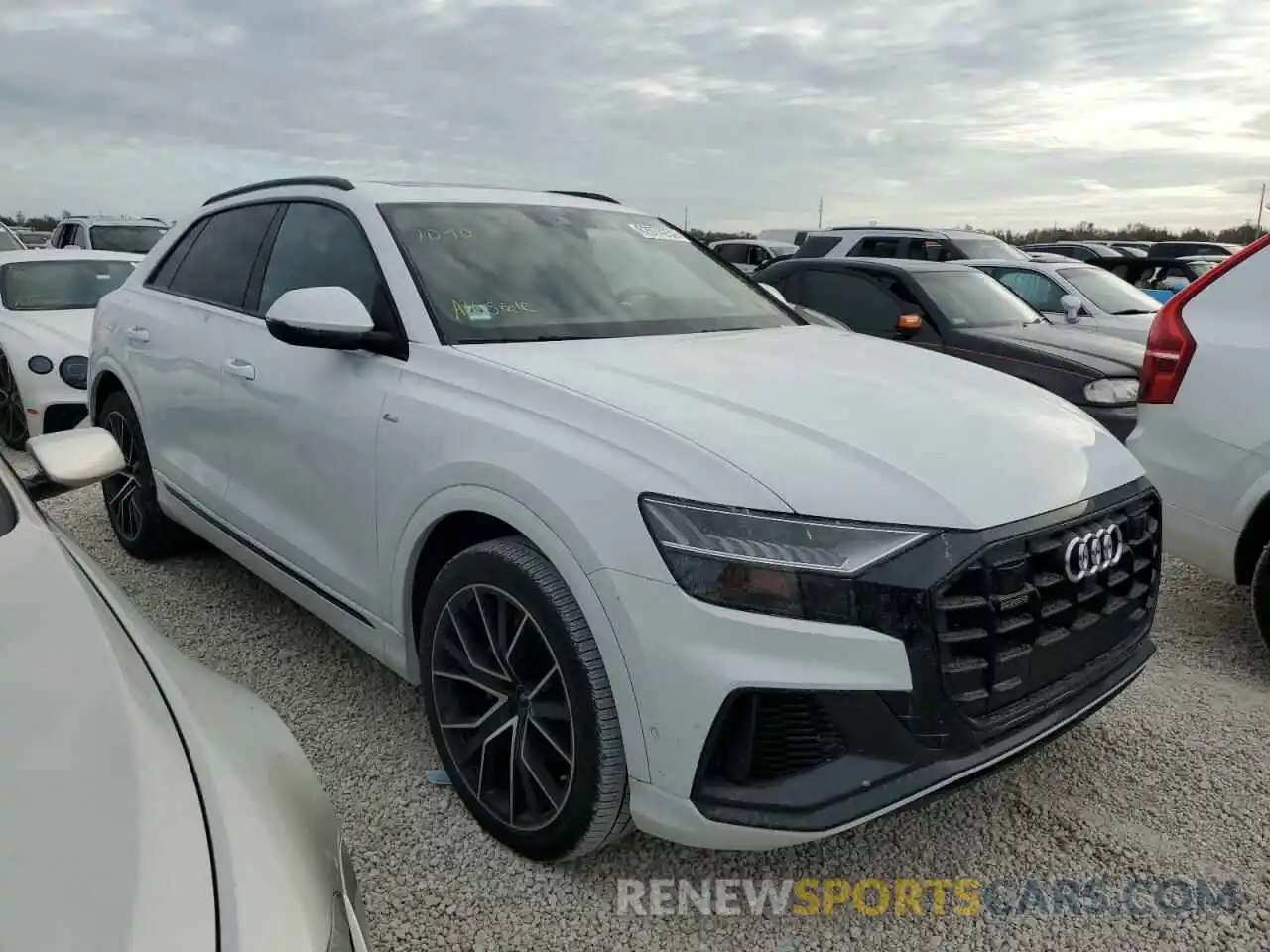 1 Photograph of a damaged car WA1FVAF14MD006572 AUDI Q8 2021