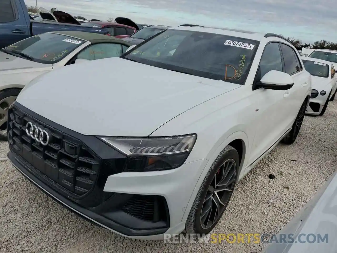 2 Photograph of a damaged car WA1FVAF14MD006572 AUDI Q8 2021