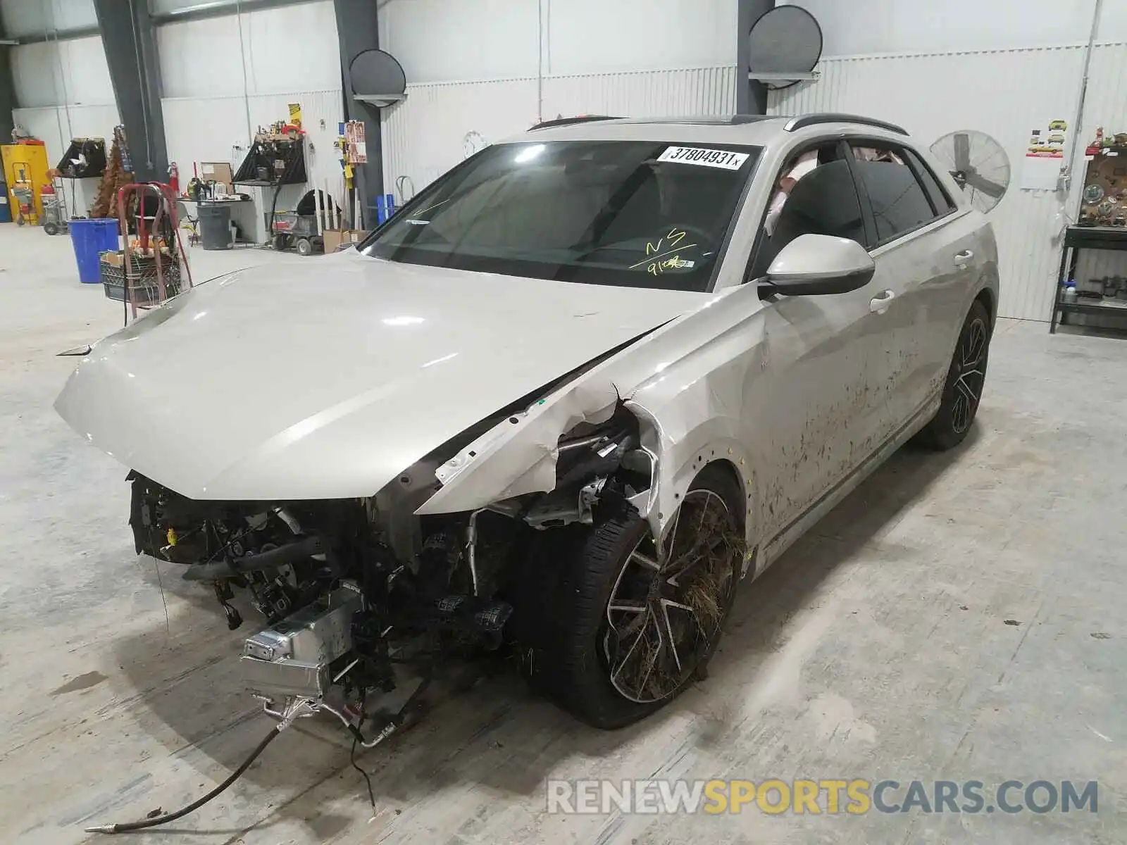 2 Photograph of a damaged car WA1FVAF14MD019158 AUDI Q8 2021