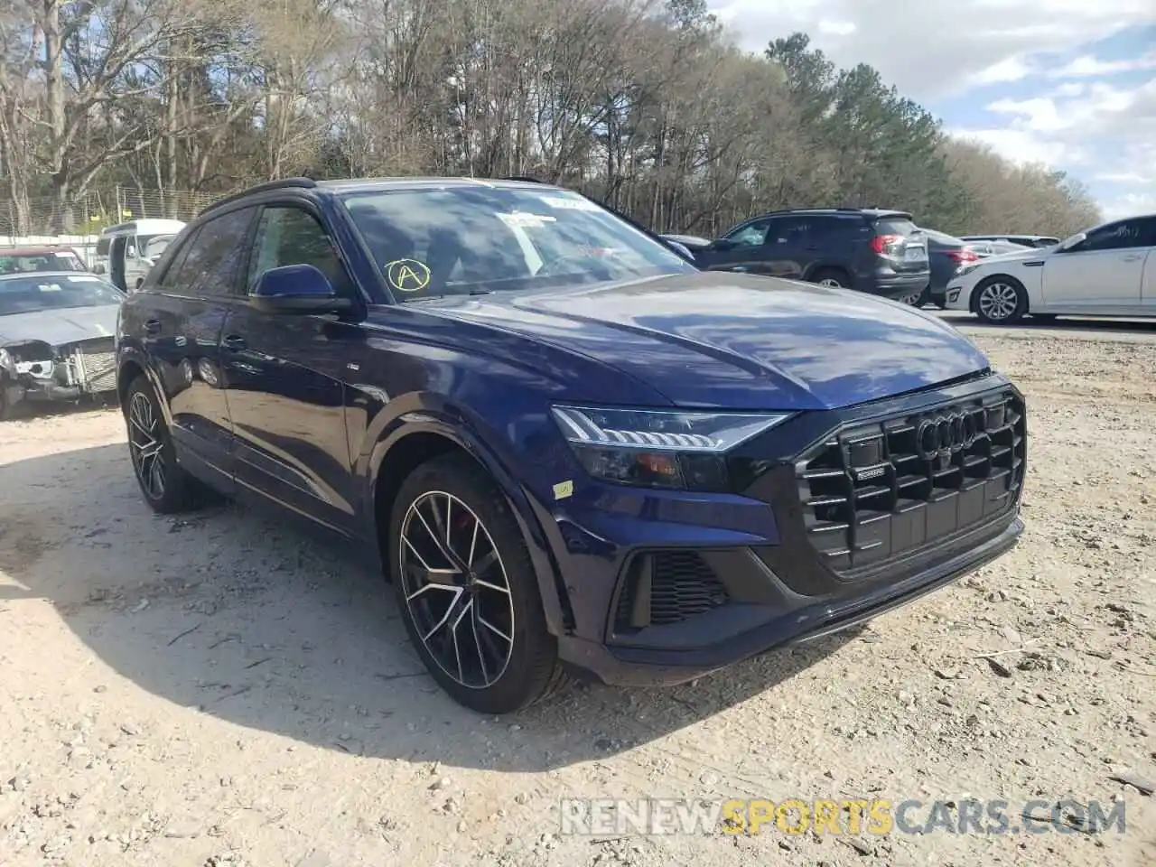 1 Photograph of a damaged car WA1FVAF15MD040813 AUDI Q8 2021