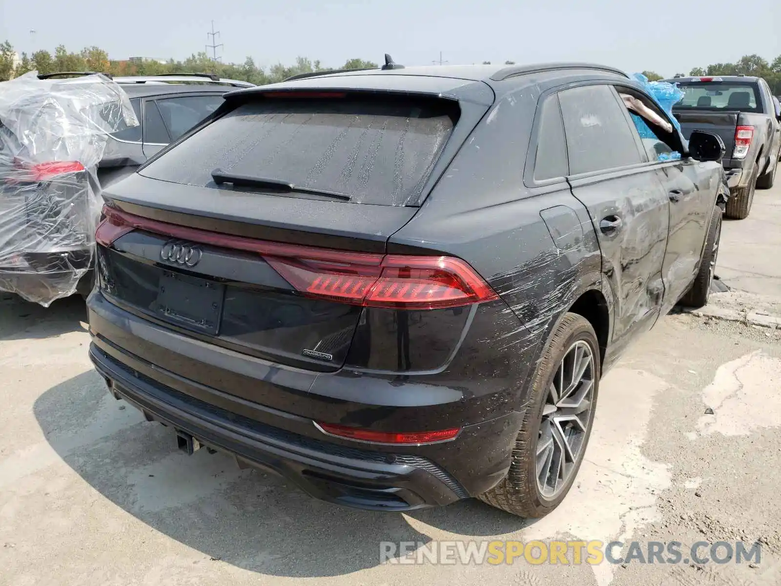 4 Фотография поврежденного автомобиля WA1FVAF16MD024894 AUDI Q8 2021