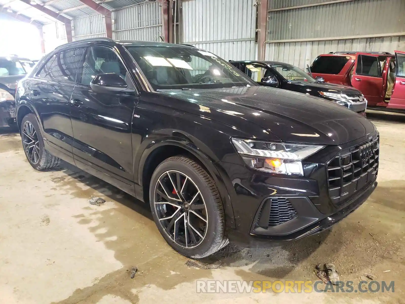 1 Photograph of a damaged car WA1FVAF16MD032879 AUDI Q8 2021