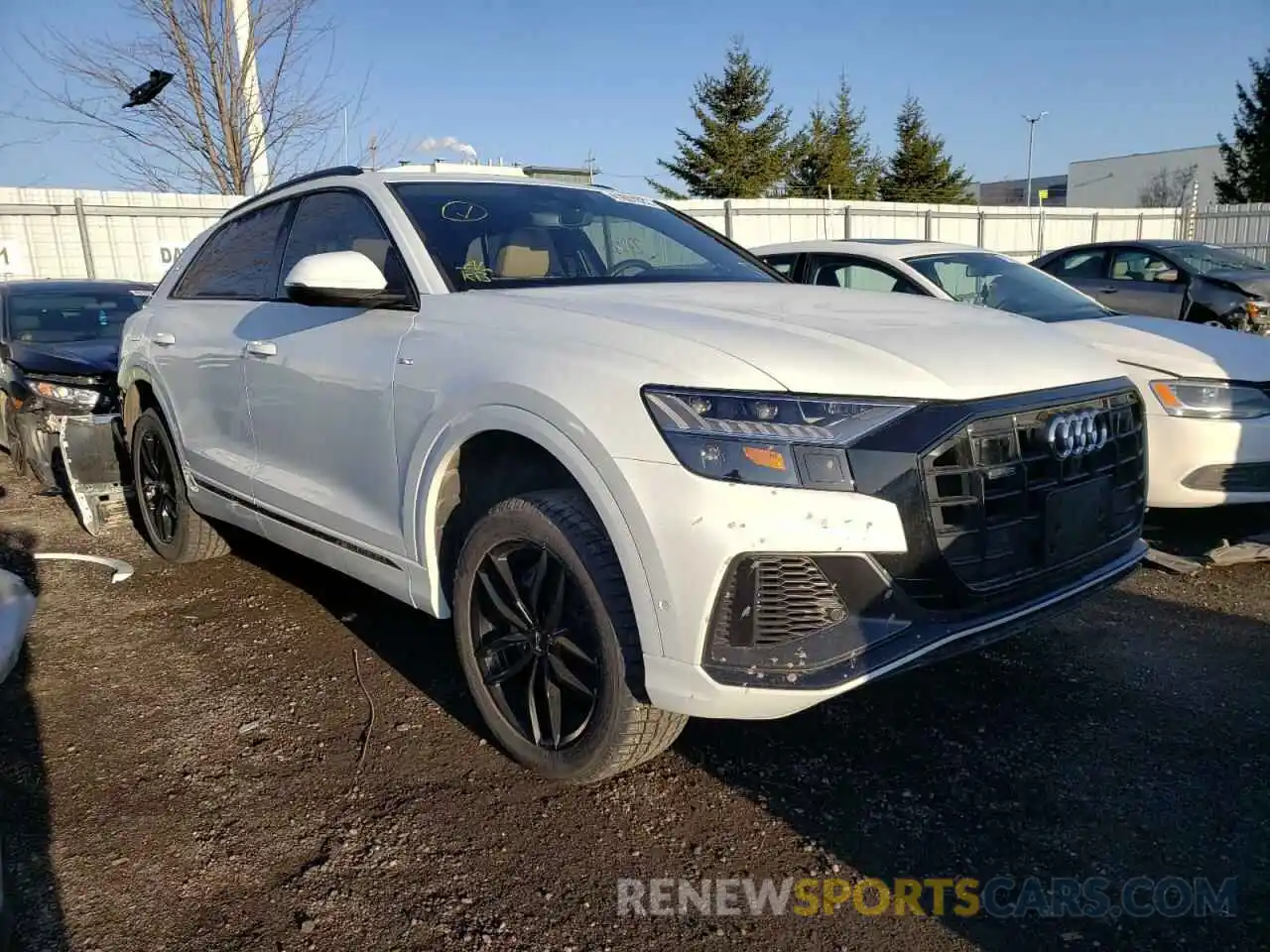 1 Фотография поврежденного автомобиля WA1FVAF18MD013332 AUDI Q8 2021