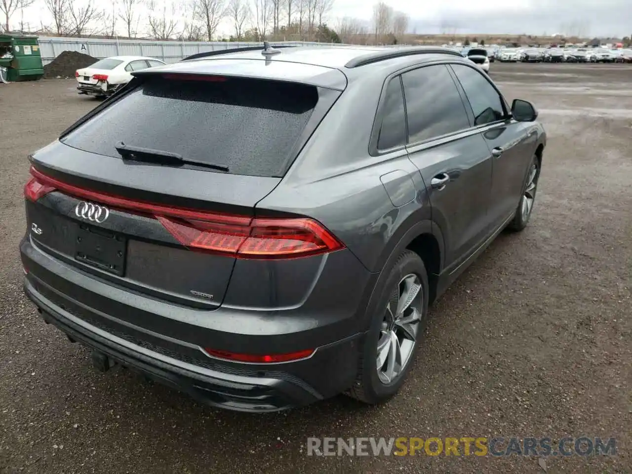 4 Фотография поврежденного автомобиля WA1FVAF18MD026680 AUDI Q8 2021