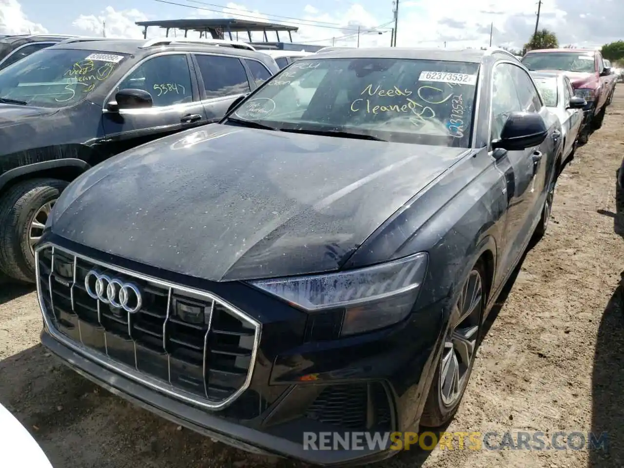 2 Photograph of a damaged car WA1FVAF1XMD022114 AUDI Q8 2021