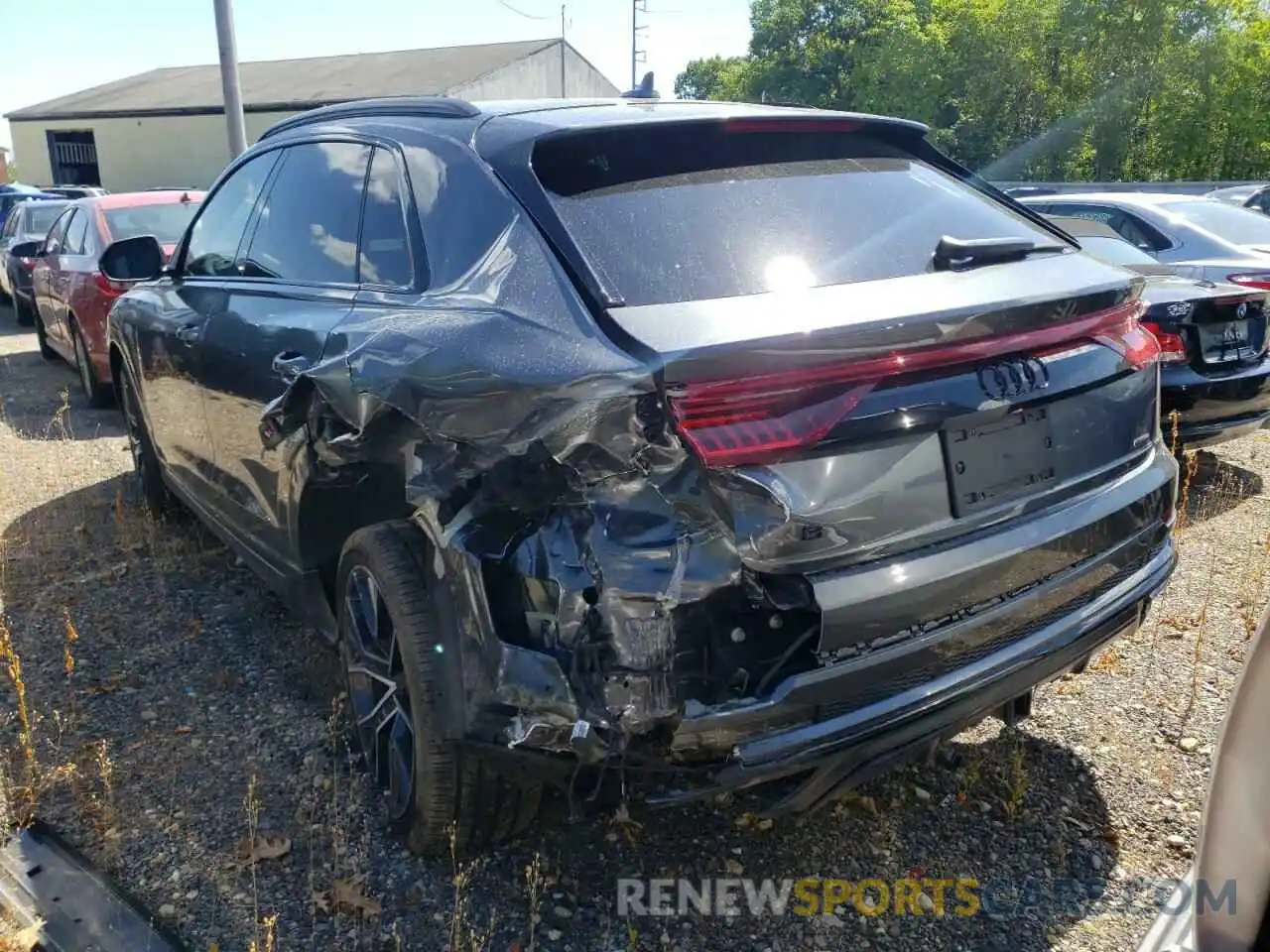 3 Photograph of a damaged car WA1FVAF1XMD032898 AUDI Q8 2021