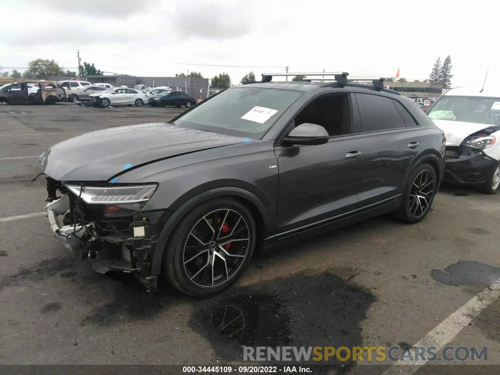 2 Фотография поврежденного автомобиля WA1FVBF11MD011878 AUDI Q8 2021