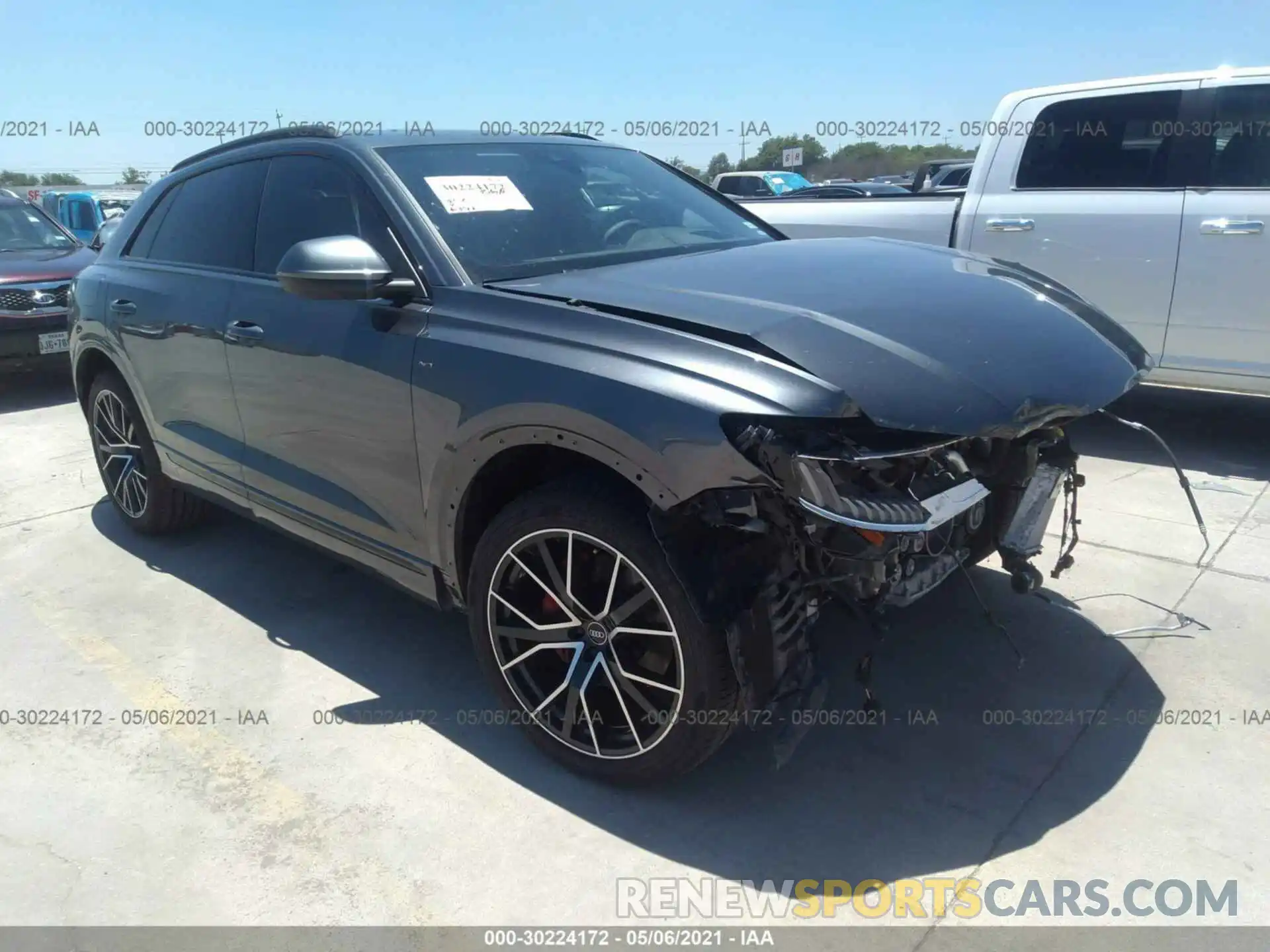 1 Фотография поврежденного автомобиля WA1FVBF14MD009364 AUDI Q8 2021