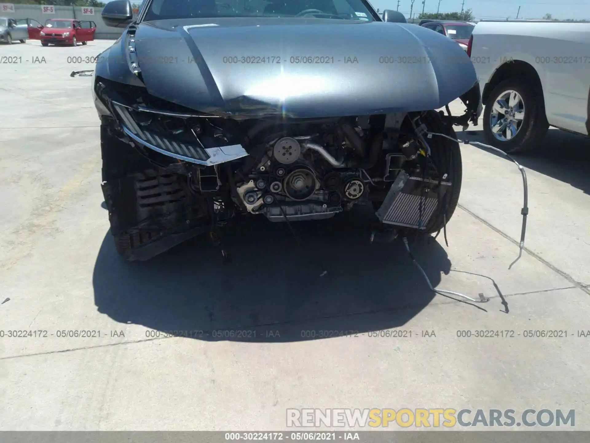 6 Photograph of a damaged car WA1FVBF14MD009364 AUDI Q8 2021