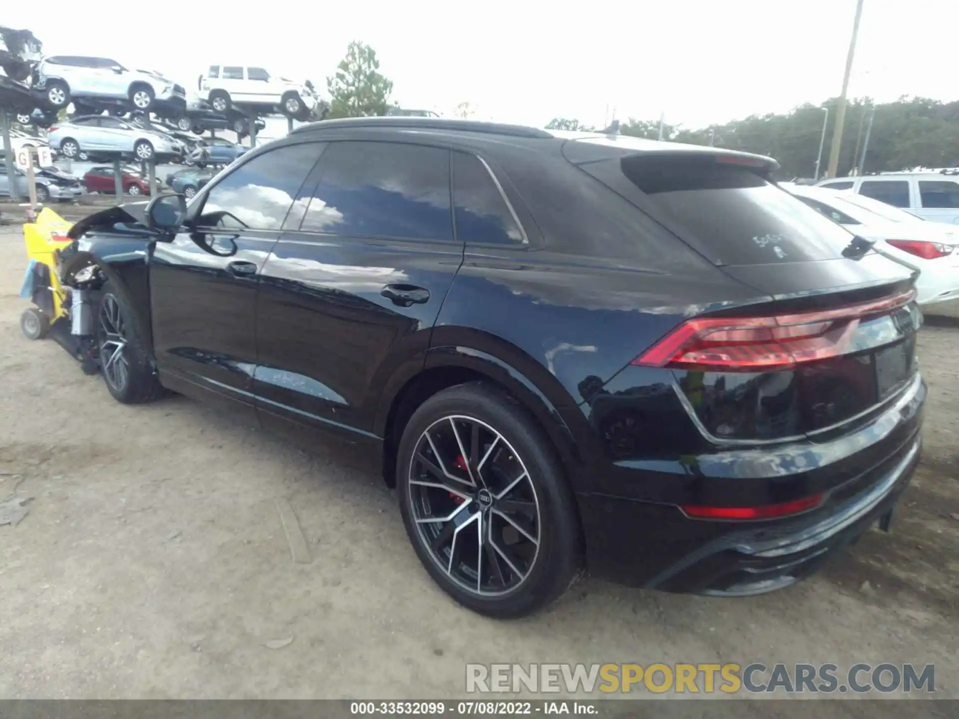 3 Photograph of a damaged car WA1FVBF19MD034762 AUDI Q8 2021