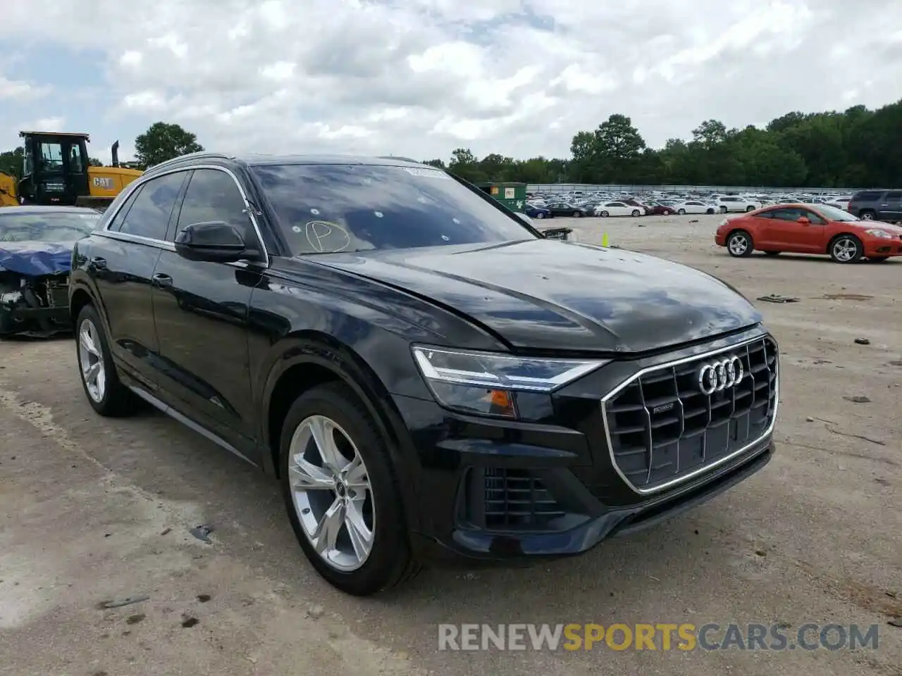 1 Photograph of a damaged car WA1AVBF10ND016677 AUDI Q8 2022