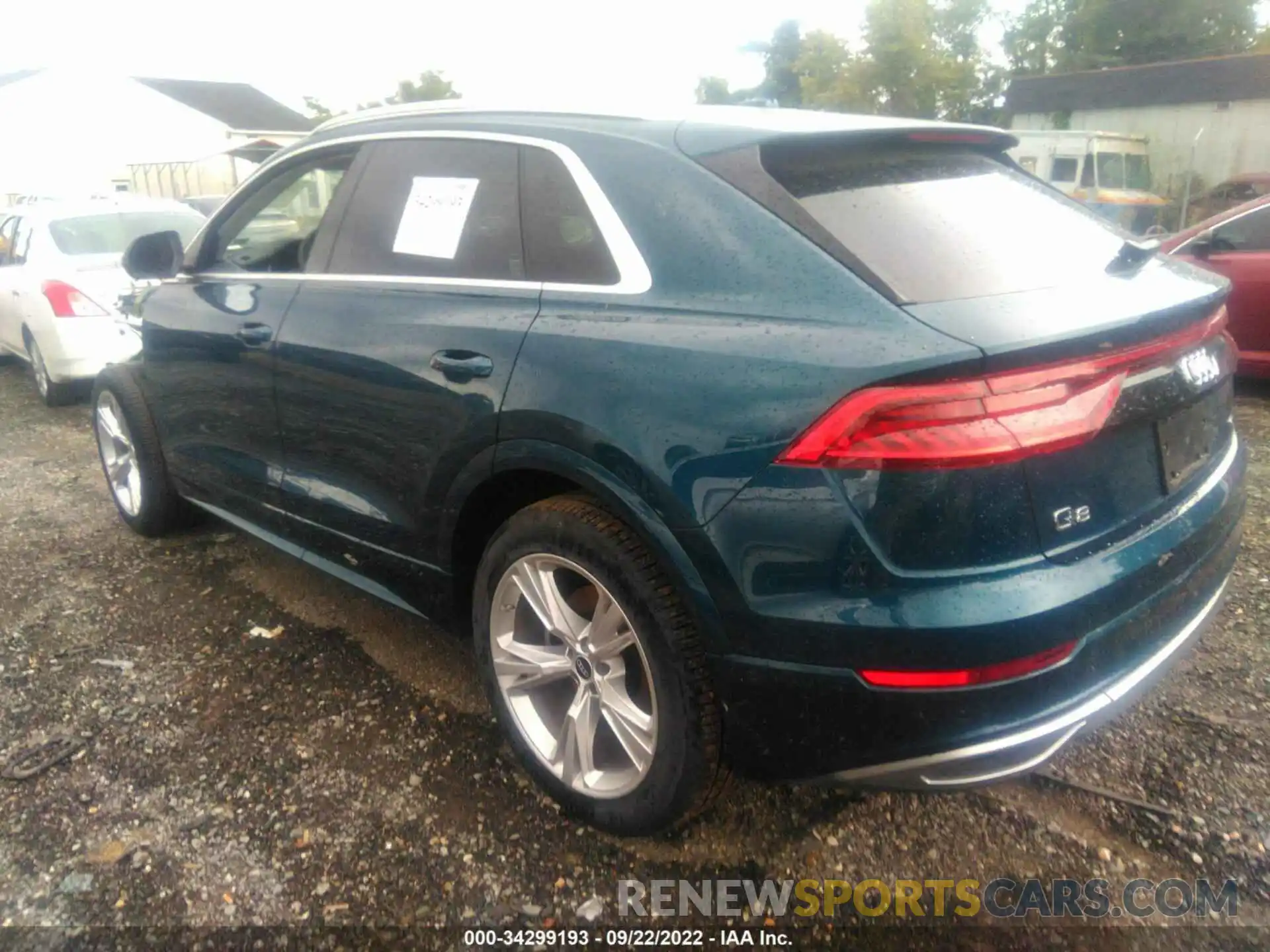 3 Photograph of a damaged car WA1BVBF10ND004355 AUDI Q8 2022