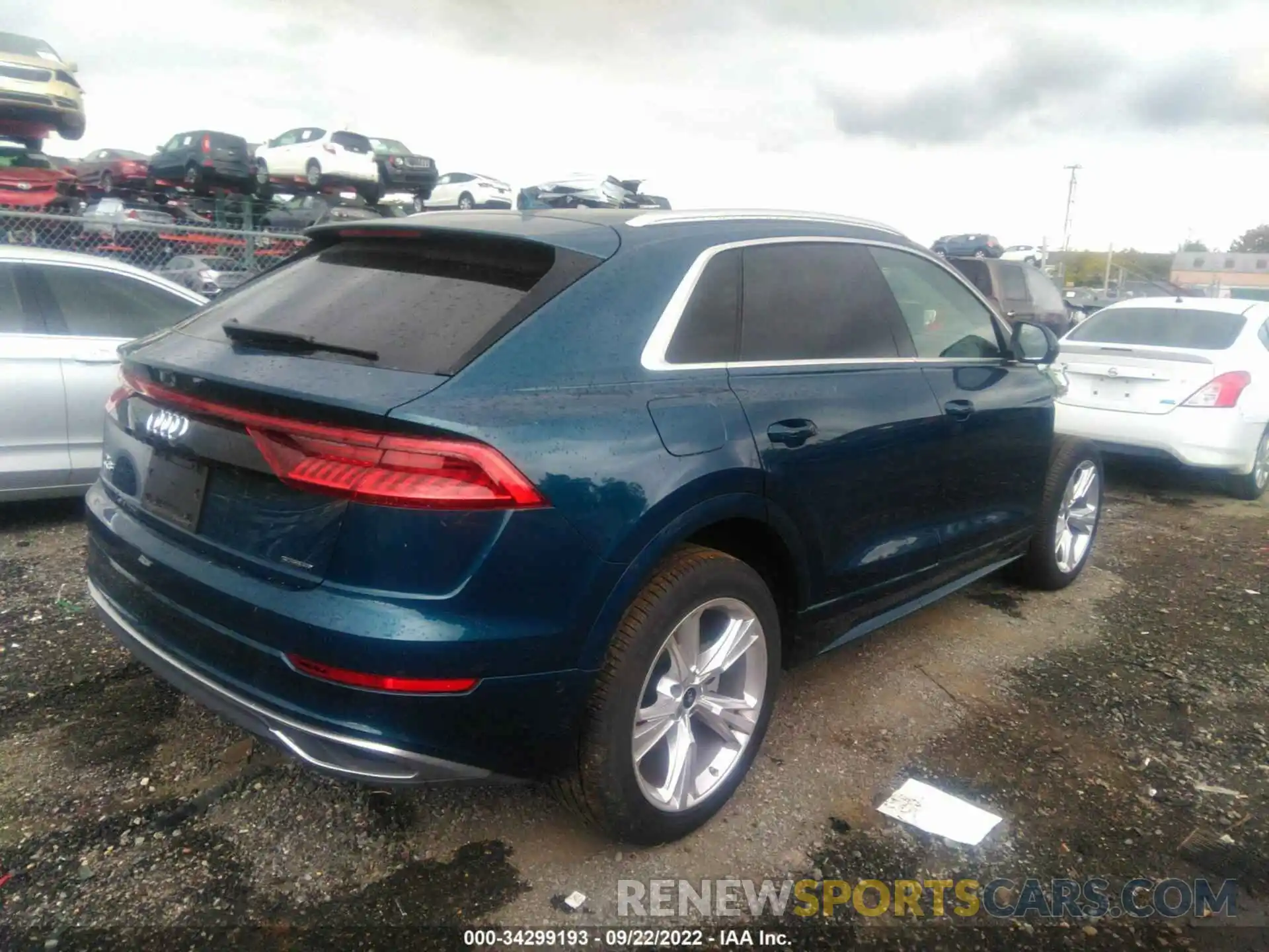 4 Photograph of a damaged car WA1BVBF10ND004355 AUDI Q8 2022