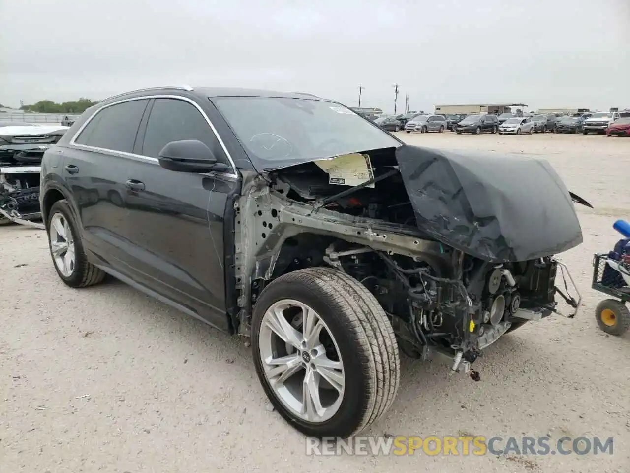 1 Photograph of a damaged car WA1BVBF13ND007251 AUDI Q8 2022