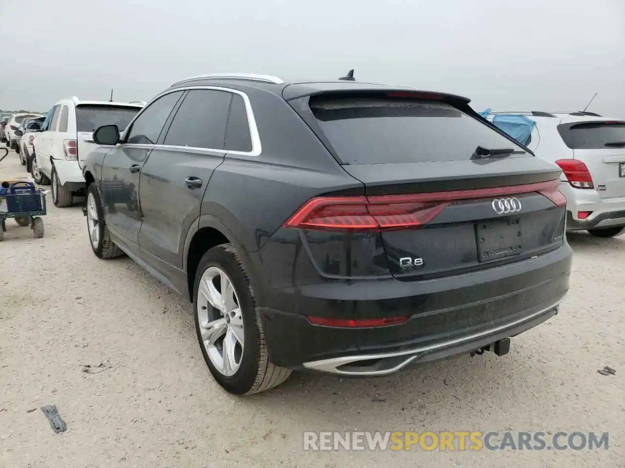 3 Фотография поврежденного автомобиля WA1BVBF13ND007251 AUDI Q8 2022