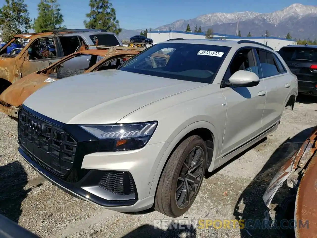 2 Фотография поврежденного автомобиля WA1EVBF10ND007141 AUDI Q8 2022