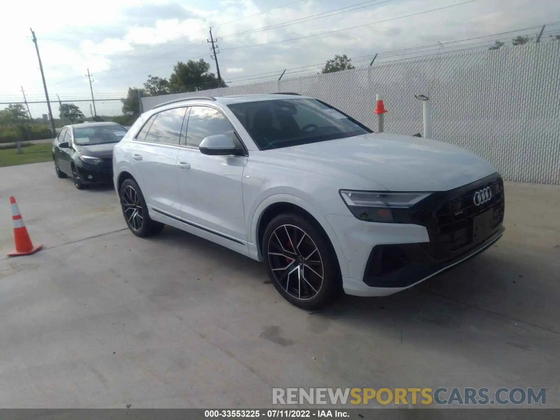 1 Photograph of a damaged car WA1EVBF14ND003626 AUDI Q8 2022