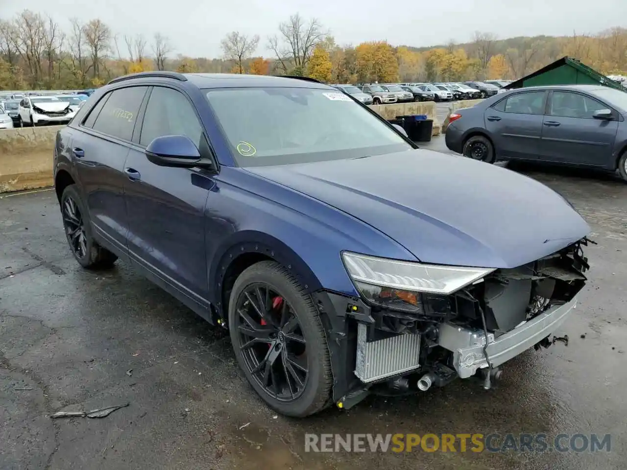 1 Photograph of a damaged car WA1EVBF17ND021618 AUDI Q8 2022