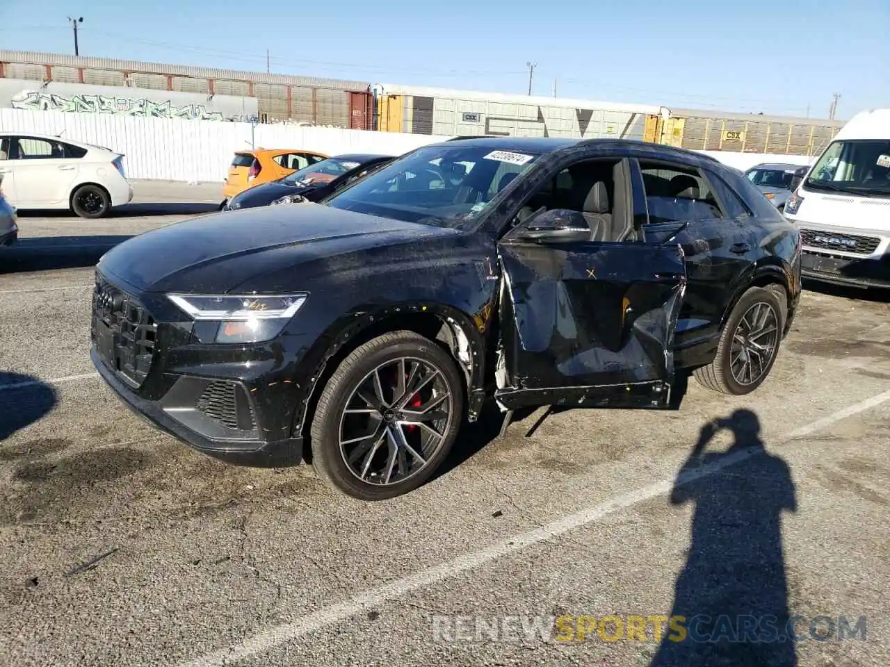 1 Photograph of a damaged car WA1EVBF17ND031131 AUDI Q8 2022