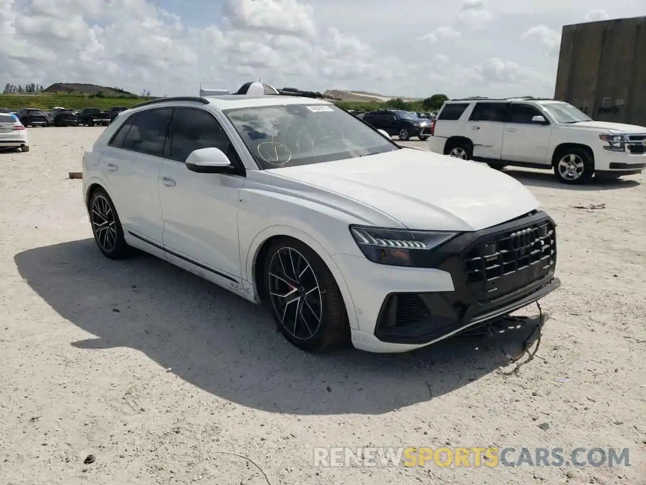 1 Photograph of a damaged car WA1FVBF14ND007616 AUDI Q8 2022