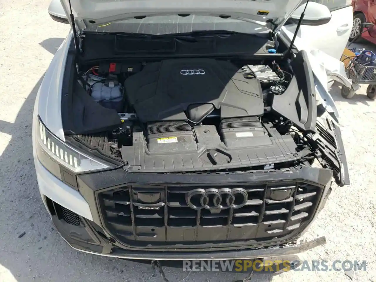 7 Фотография поврежденного автомобиля WA1FVBF14ND007616 AUDI Q8 2022