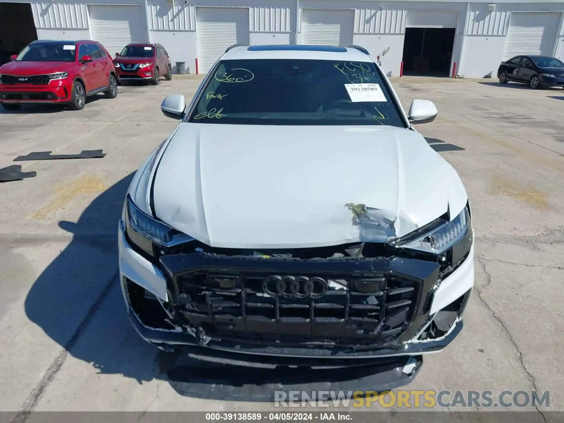 13 Photograph of a damaged car WA1FVBF15ND010461 AUDI Q8 2022