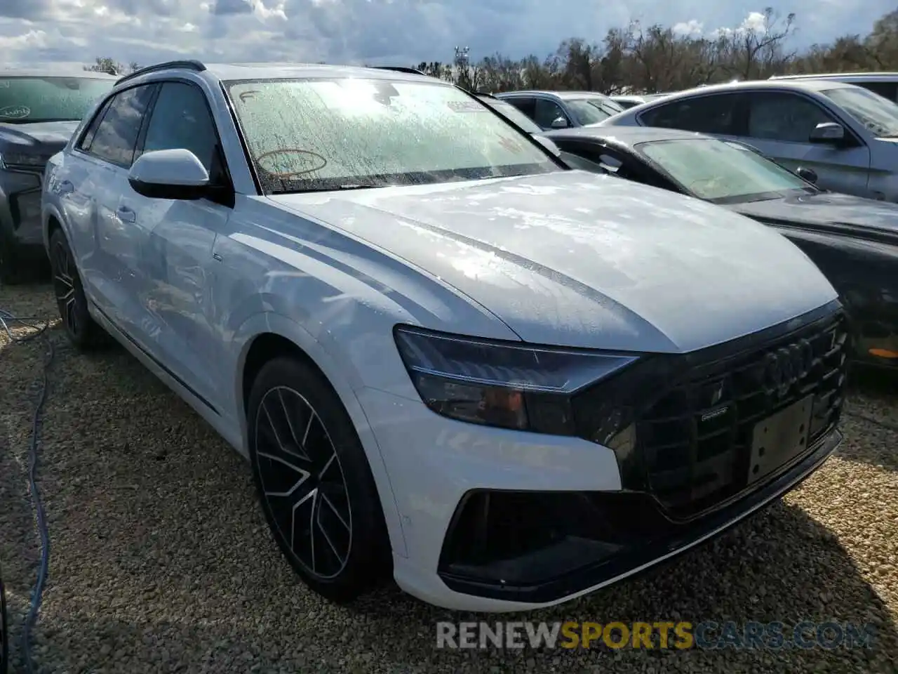 1 Photograph of a damaged car WA1FVBF18ND004427 AUDI Q8 2022