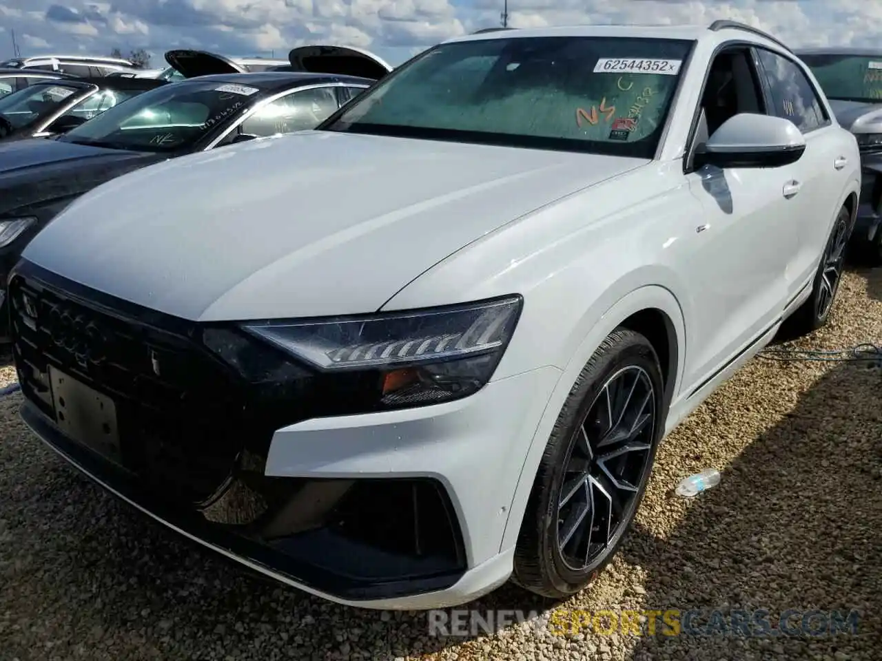 2 Photograph of a damaged car WA1FVBF18ND004427 AUDI Q8 2022