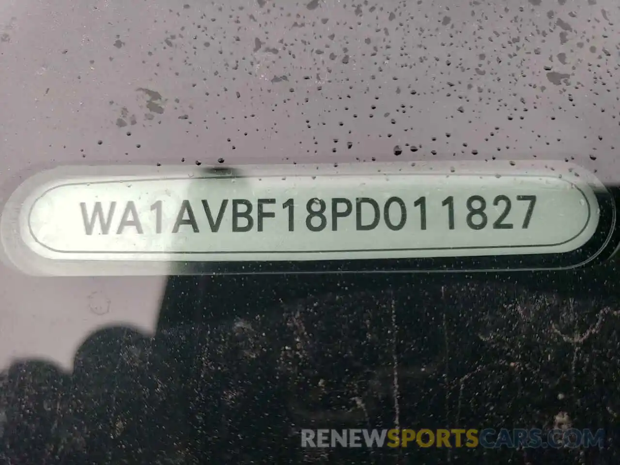 13 Photograph of a damaged car WA1AVBF18PD011827 AUDI Q8 2023