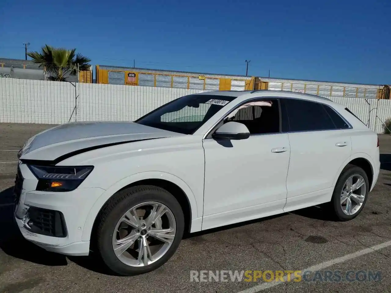 1 Photograph of a damaged car WA1BVBF17PD040191 AUDI Q8 2023