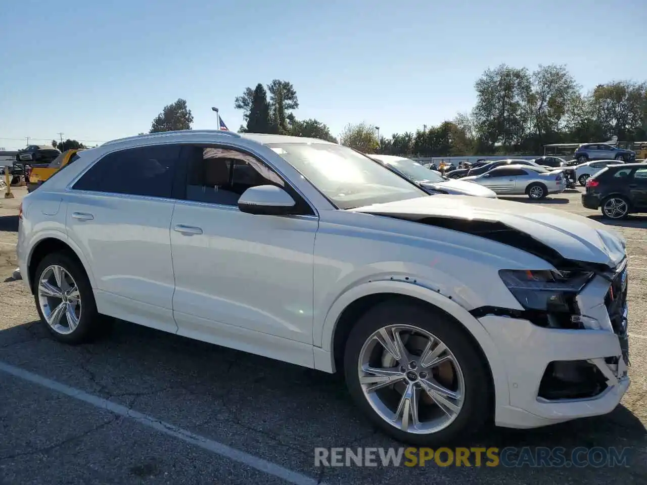 4 Photograph of a damaged car WA1BVBF17PD040191 AUDI Q8 2023