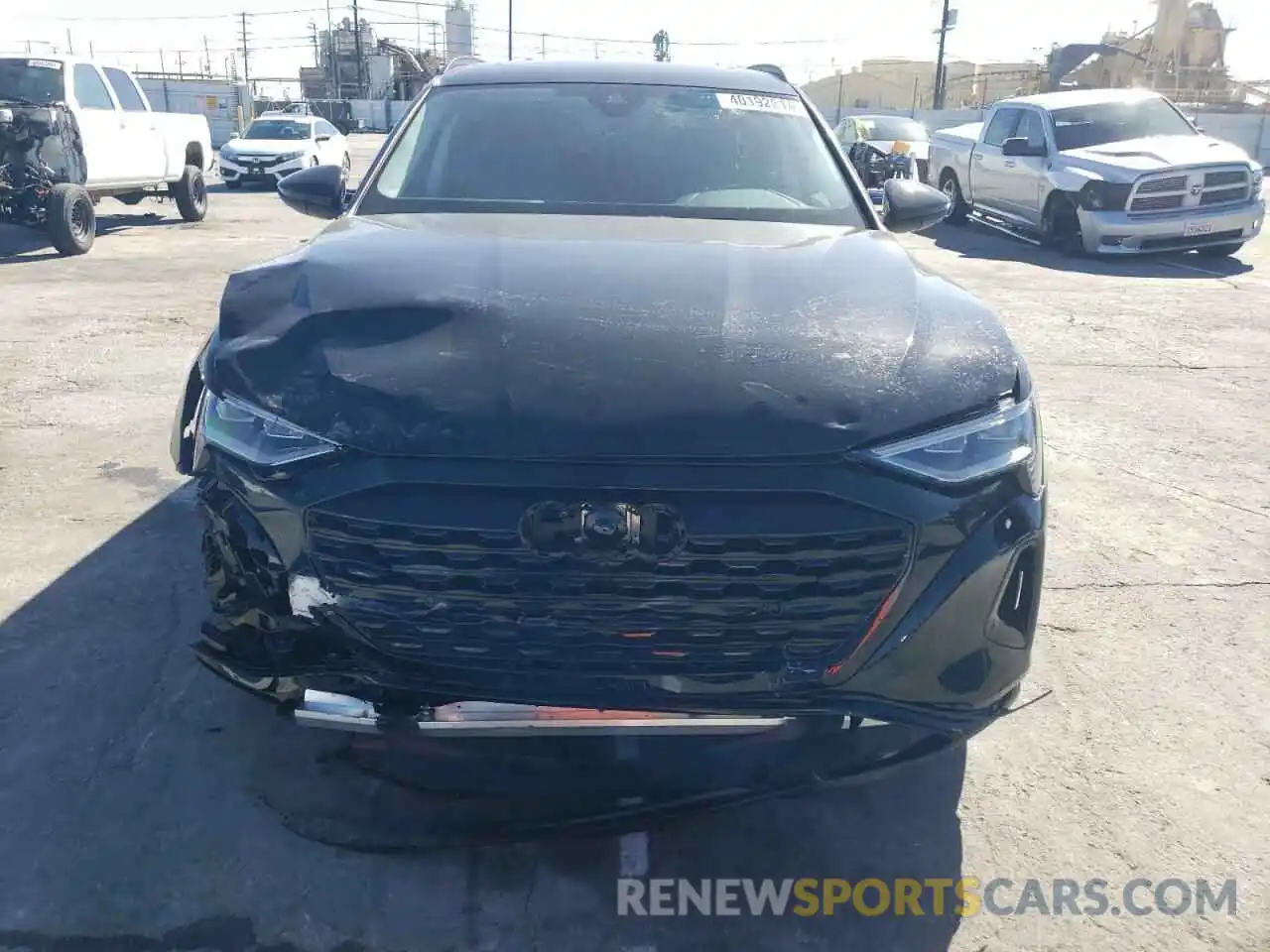 5 Photograph of a damaged car WA14AAGE1RB045773 AUDI Q8 E-TRON 2024