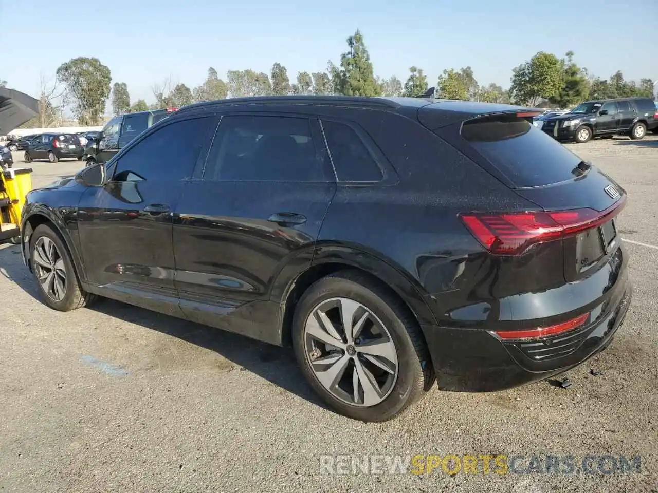 2 Photograph of a damaged car WA14AAGE7RB011904 AUDI Q8 E-TRON 2024