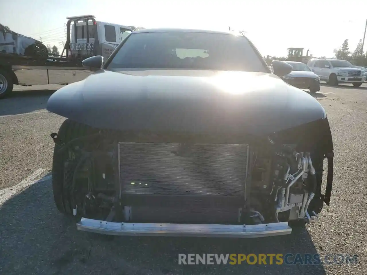 5 Photograph of a damaged car WA14AAGE7RB011904 AUDI Q8 E-TRON 2024