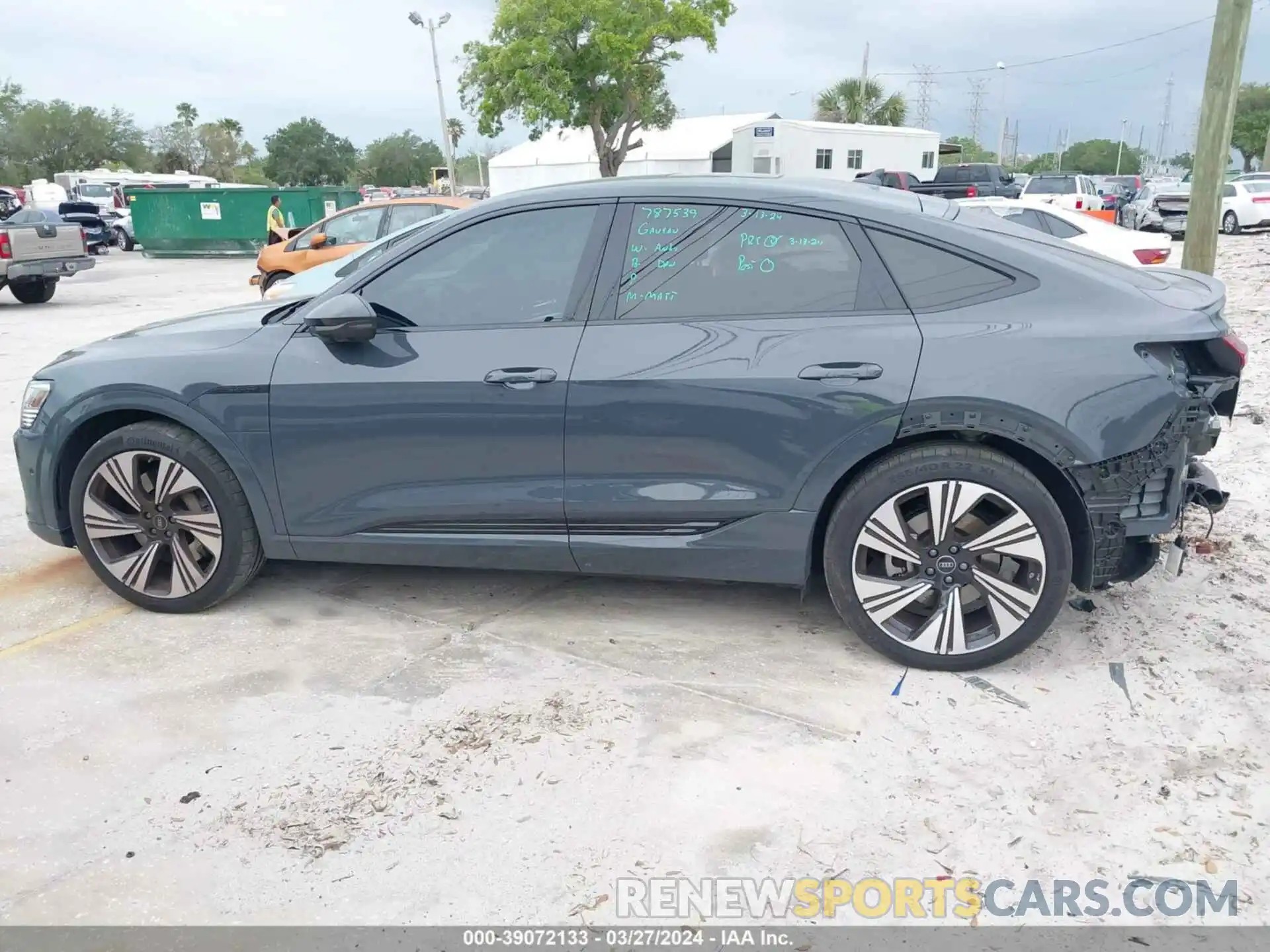 15 Photograph of a damaged car WA1DAAGE5RB013392 AUDI Q8 E-TRON 2024