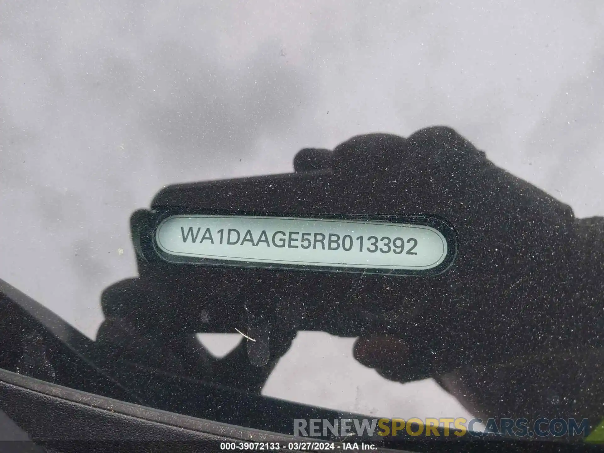 9 Photograph of a damaged car WA1DAAGE5RB013392 AUDI Q8 E-TRON 2024