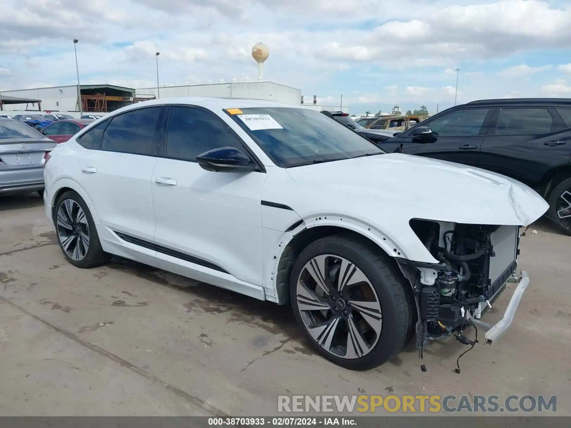 1 Photograph of a damaged car WA1DABGE2RB007345 AUDI Q8 E-TRON 2024