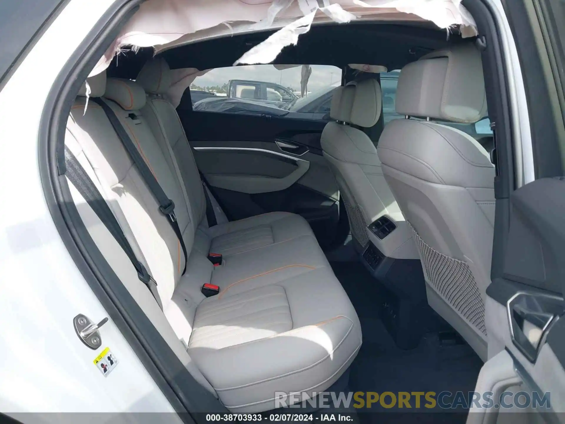 8 Photograph of a damaged car WA1DABGE2RB007345 AUDI Q8 E-TRON 2024