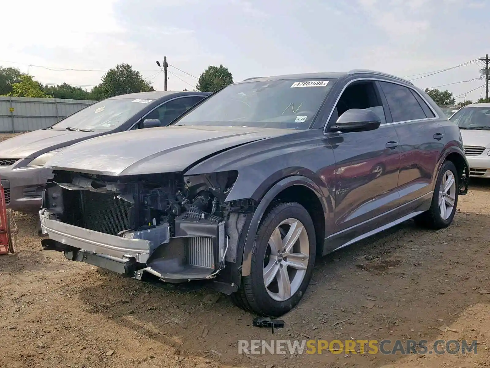 2 Фотография поврежденного автомобиля WA1AVAF10KD012280 AUDI Q8 PREMIUM 2019