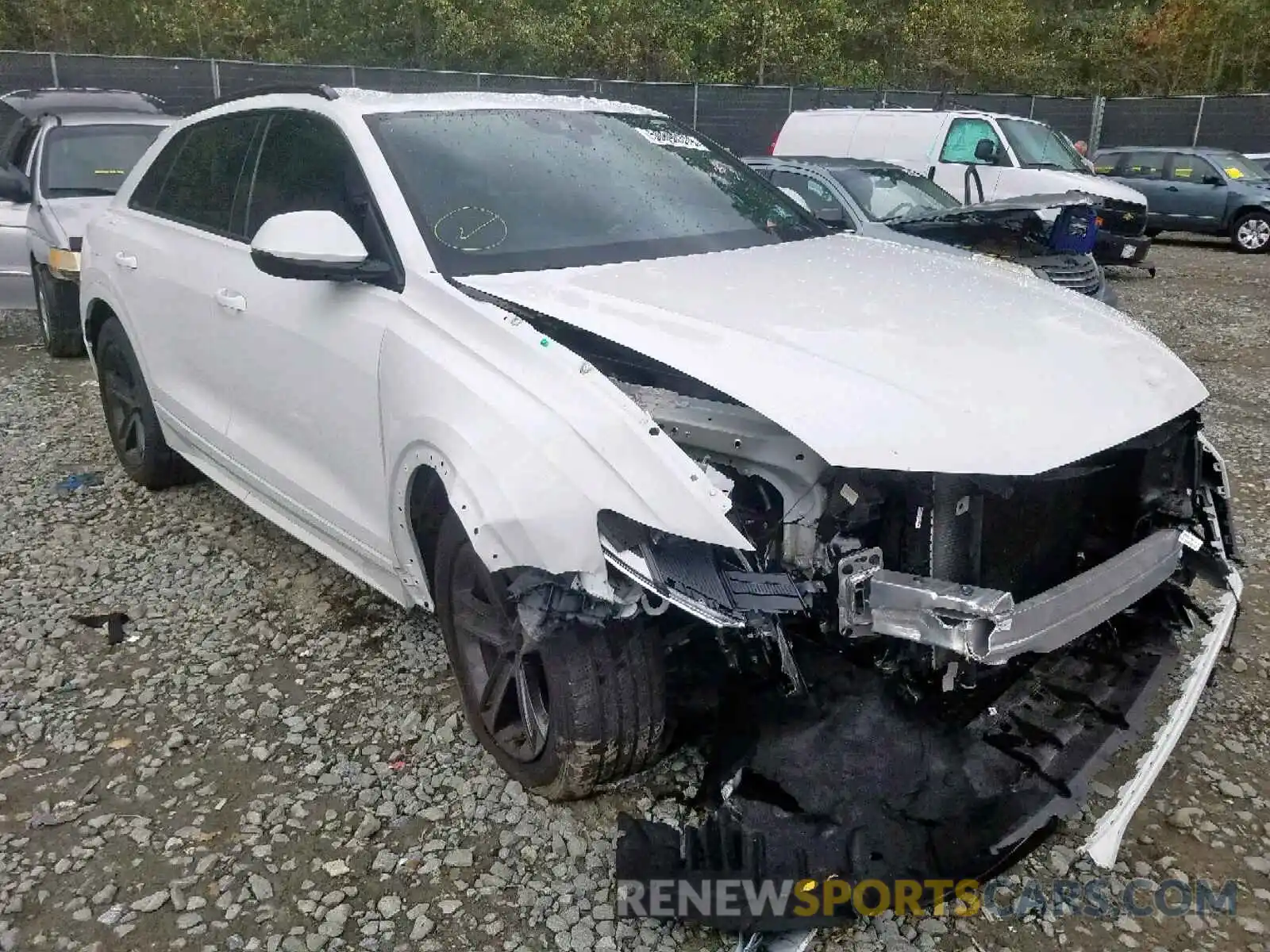 1 Photograph of a damaged car WA1AVAF10KD015146 AUDI Q8 PREMIUM 2019