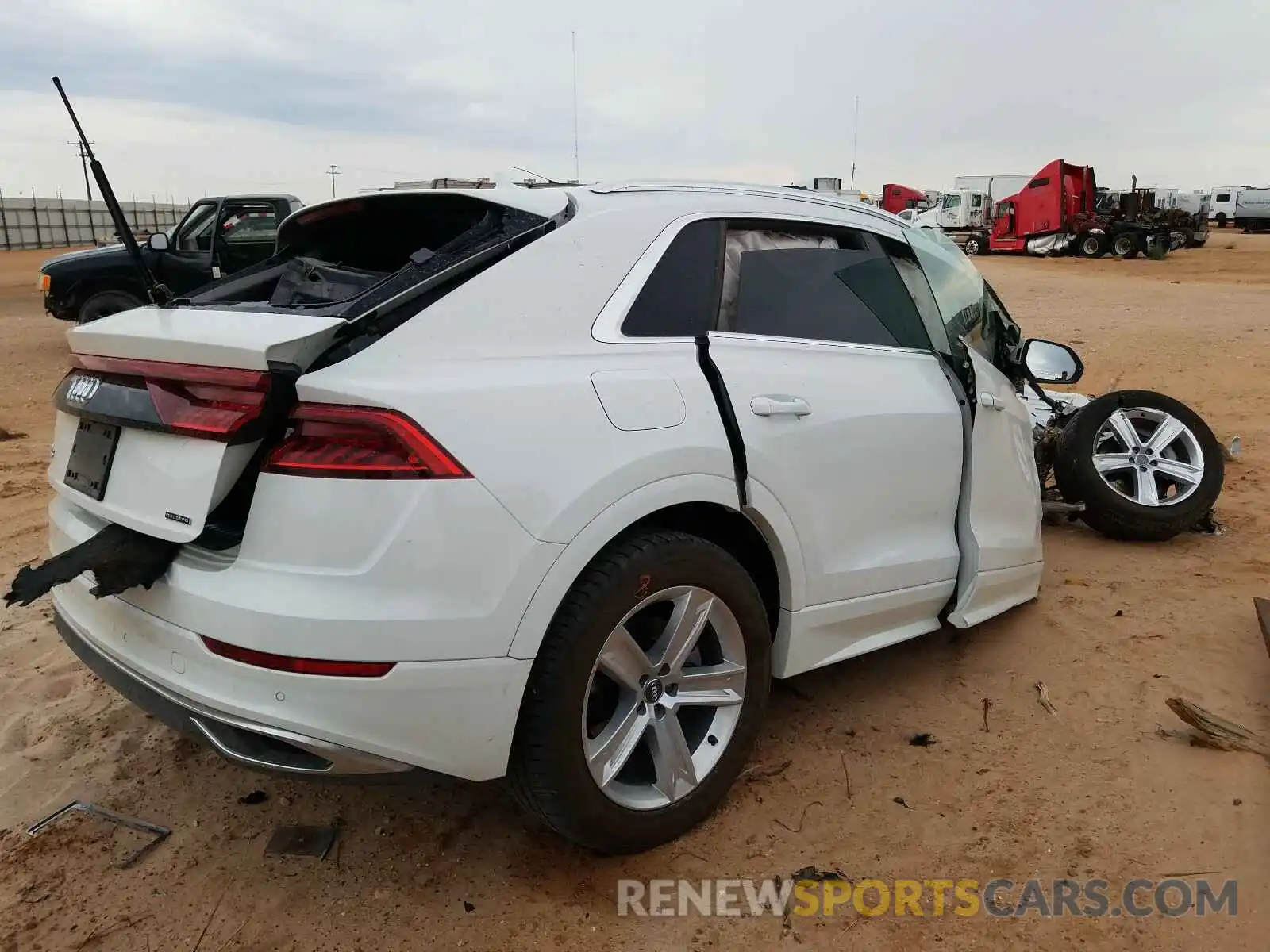 4 Photograph of a damaged car WA1AVAF11KD011400 AUDI Q8 PREMIUM 2019