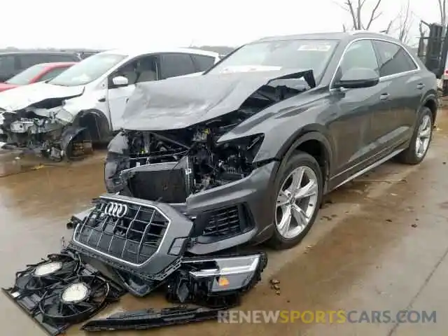 2 Photograph of a damaged car WA1AVAF11KD011753 AUDI Q8 PREMIUM 2019