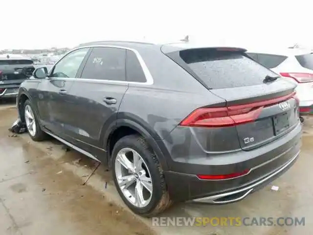 3 Фотография поврежденного автомобиля WA1AVAF11KD011753 AUDI Q8 PREMIUM 2019