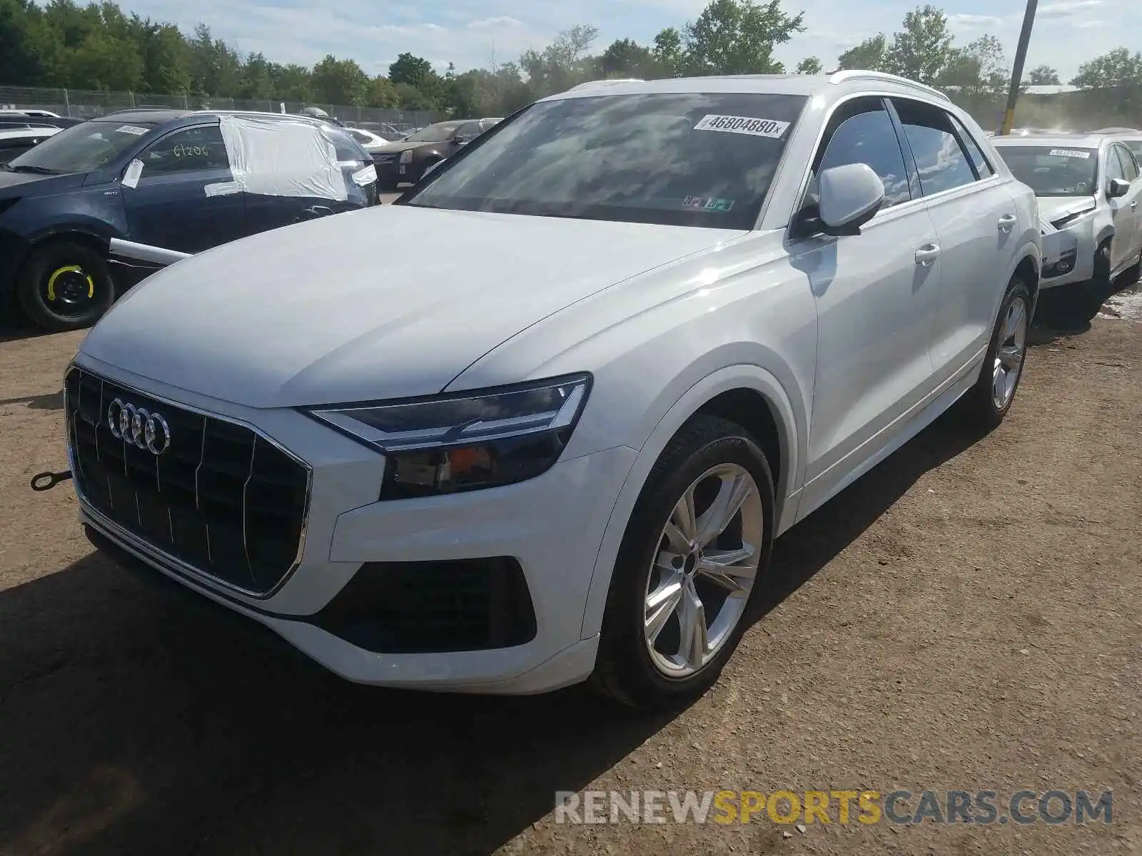 2 Photograph of a damaged car WA1AVAF11KD019643 AUDI Q8 PREMIUM 2019