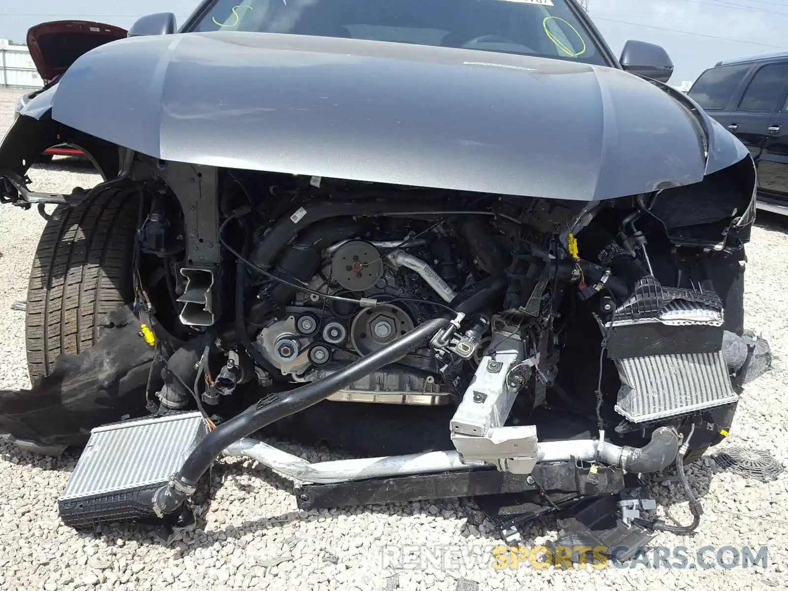 9 Фотография поврежденного автомобиля WA1AVAF13KD021278 AUDI Q8 PREMIUM 2019