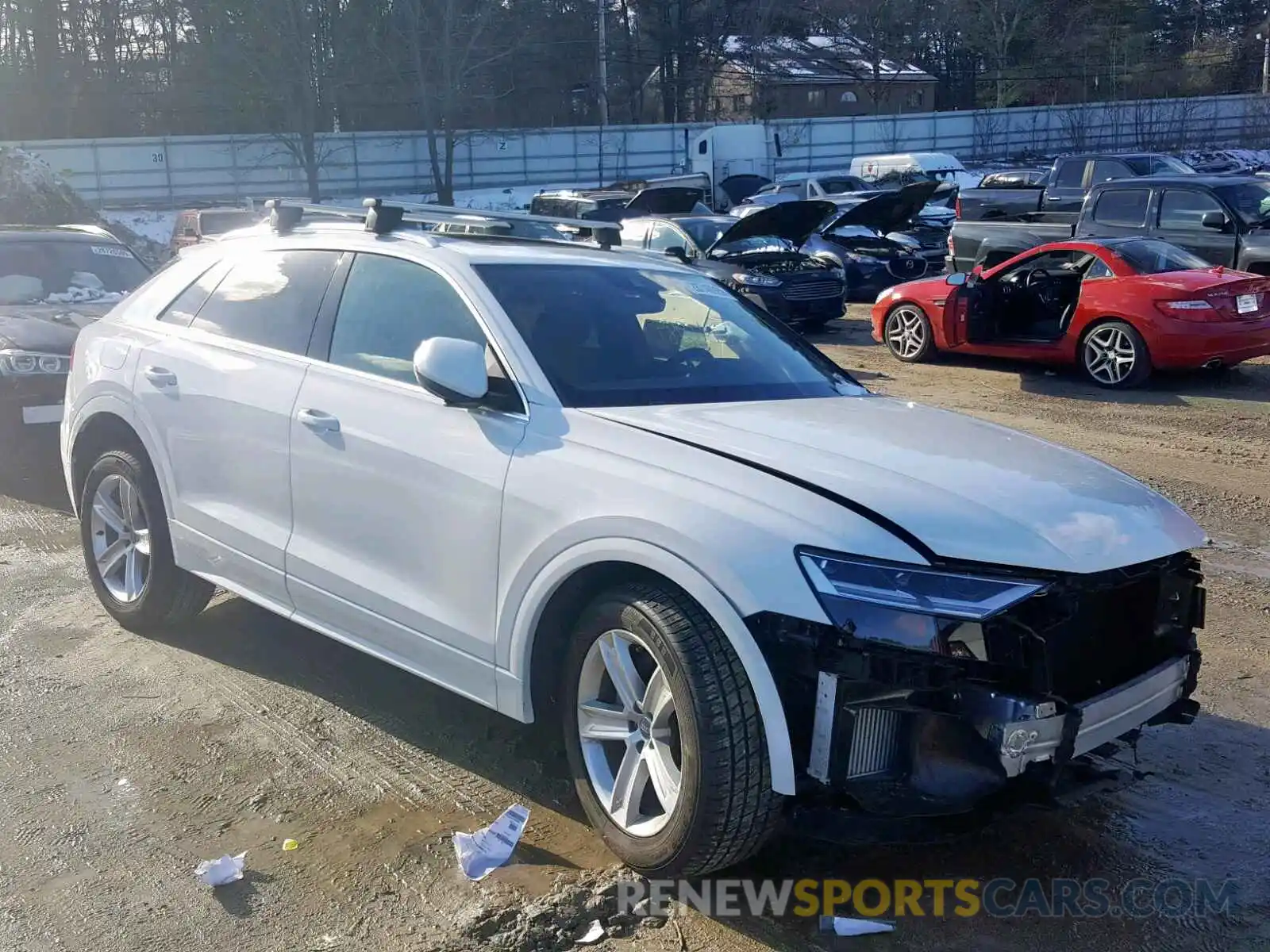 1 Фотография поврежденного автомобиля WA1AVAF18KD009983 AUDI Q8 PREMIUM 2019