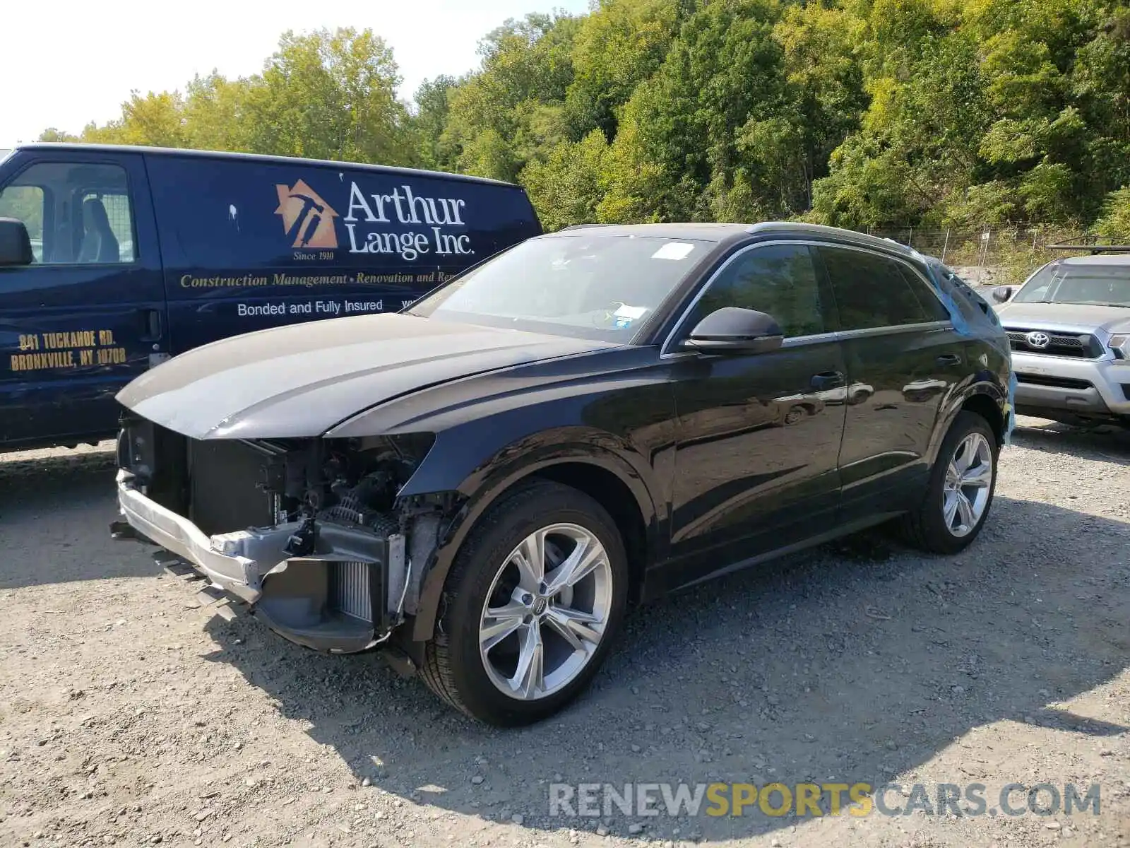 2 Photograph of a damaged car WA1AVAF1XKD028261 AUDI Q8 PREMIUM 2019