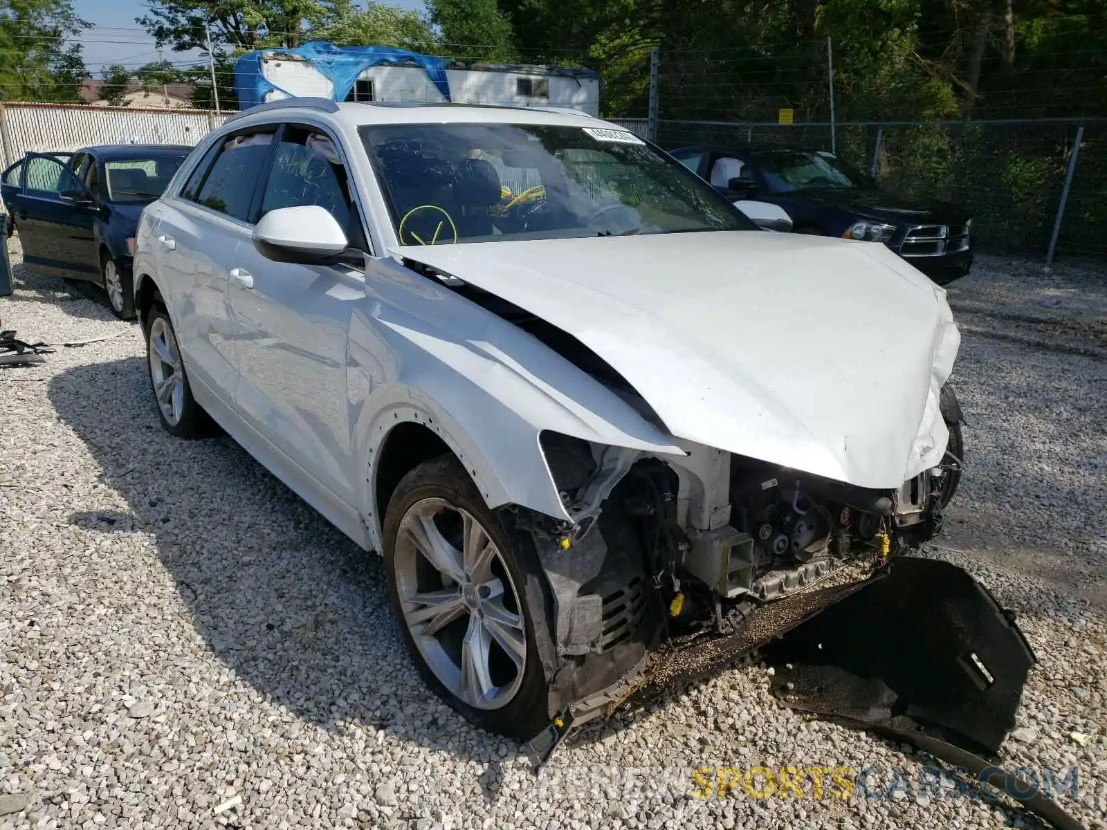 1 Фотография поврежденного автомобиля WA1BVAF11KD039749 AUDI Q8 PREMIUM 2019