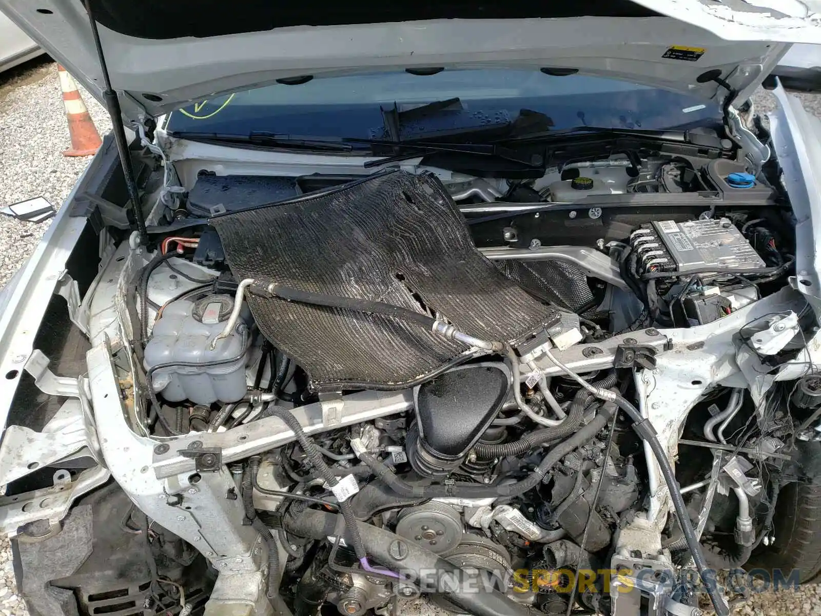 7 Фотография поврежденного автомобиля WA1BVAF11KD039749 AUDI Q8 PREMIUM 2019